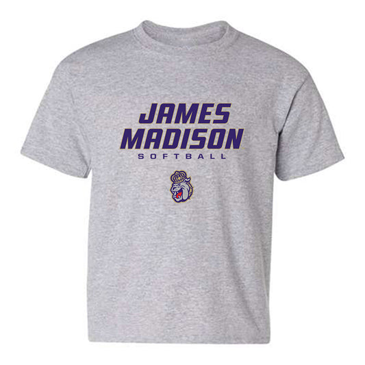JMU - NCAA Softball : Taylor Johnson - Classic Shersey Youth T-Shirt-0