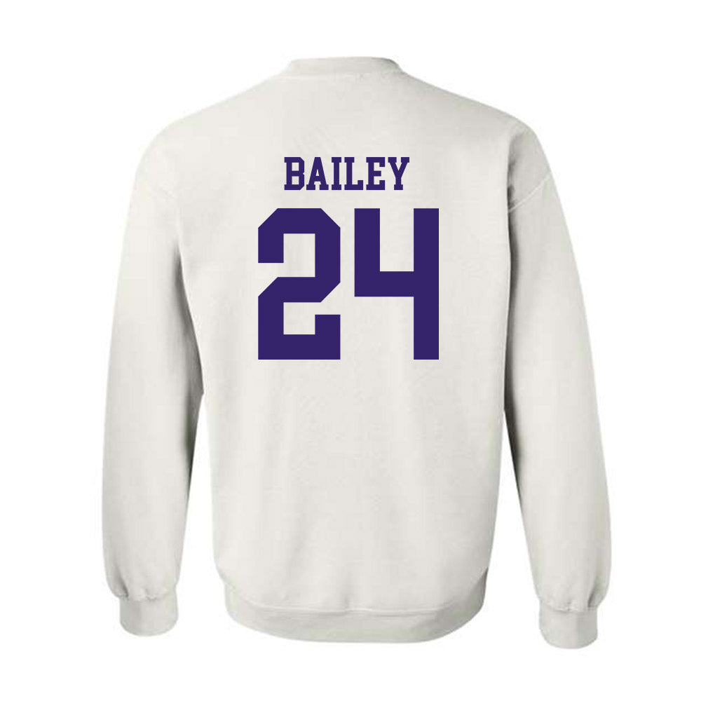 JMU - NCAA Softball : Braelyn Bailey - Fashion Shersey Crewneck Sweatshirt-1