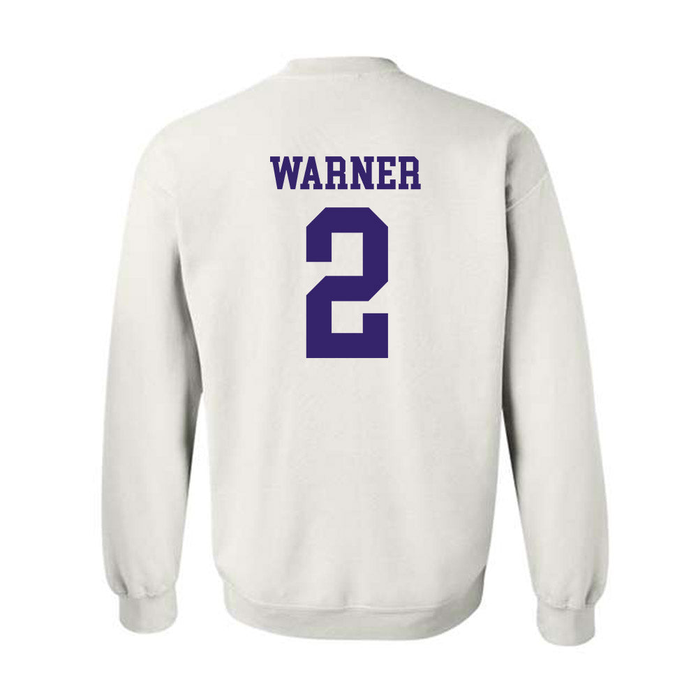 JMU - NCAA Softball : Reaghan Warner - Fashion Shersey Crewneck Sweatshirt-1