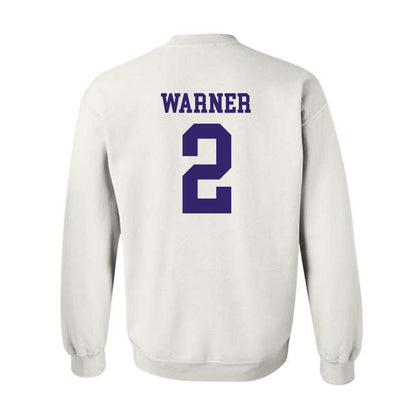 JMU - NCAA Softball : Reaghan Warner - Fashion Shersey Crewneck Sweatshirt-1