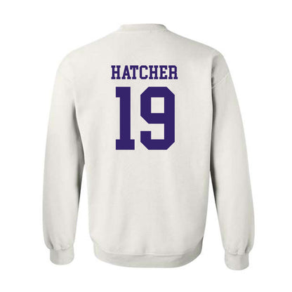 JMU - NCAA Softball : E.G. Hatcher - Fashion Shersey Crewneck Sweatshirt-1