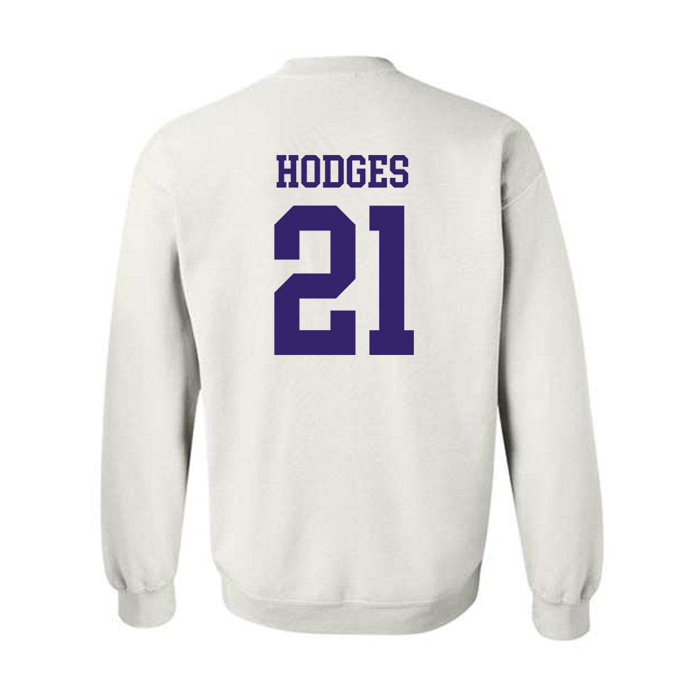 JMU - NCAA Softball : Ava Hodges - Fashion Shersey Crewneck Sweatshirt-1