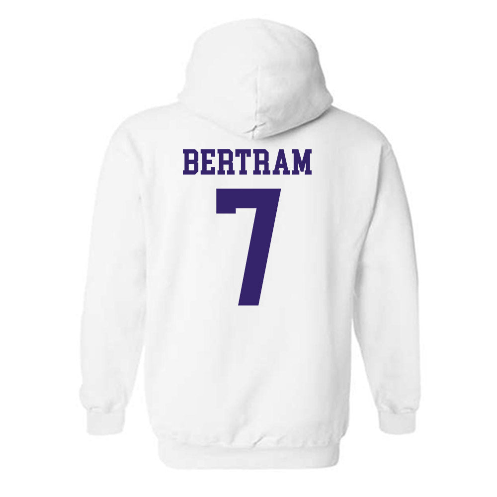 JMU - NCAA Softball : Lucy Bertram - Fashion Shersey Hooded Sweatshirt-1