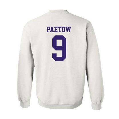 JMU - NCAA Softball : Bree Paetow - Fashion Shersey Crewneck Sweatshirt-1