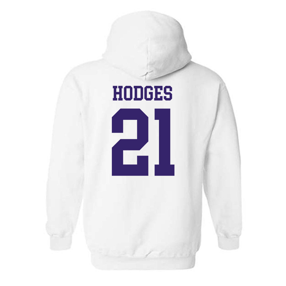 JMU - NCAA Softball : Ava Hodges - Fashion Shersey Hooded Sweatshirt-1