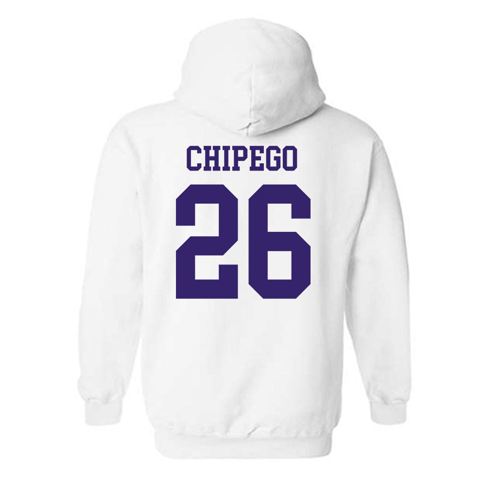 JMU - NCAA Softball : Hannah Chipego - Fashion Shersey Hooded Sweatshirt-1