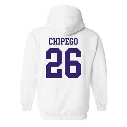 JMU - NCAA Softball : Hannah Chipego - Fashion Shersey Hooded Sweatshirt-1