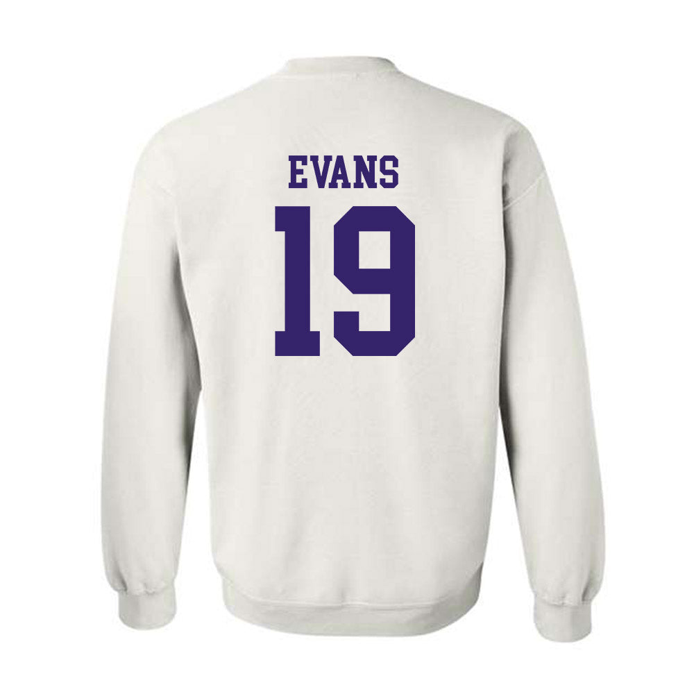 JMU - NCAA Softball : Emma Jo Evans - Fashion Shersey Crewneck Sweatshirt-1