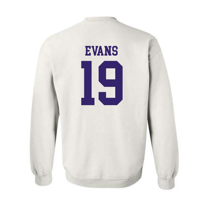 JMU - NCAA Softball : Emma Jo Evans - Fashion Shersey Crewneck Sweatshirt-1