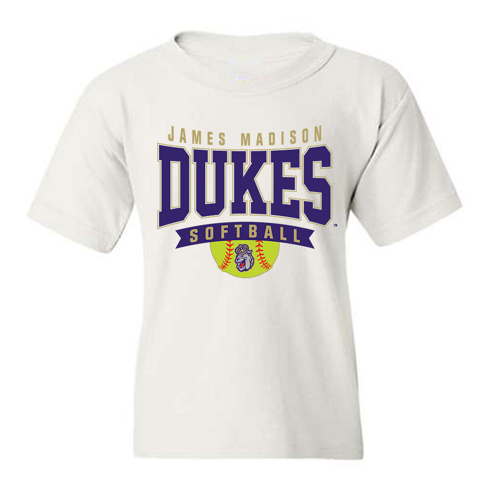JMU - NCAA Softball : BK Lanier - Fashion Shersey Youth T-Shirt-0