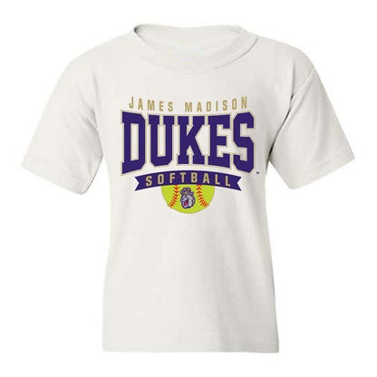 JMU - NCAA Softball : Payton List - Fashion Shersey Youth T-Shirt-0