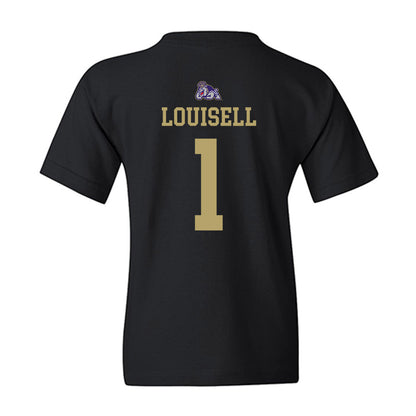 JMU - NCAA Women's Volleyball : Kennedy Louisell - Replica Shersey Youth T-Shirt-1