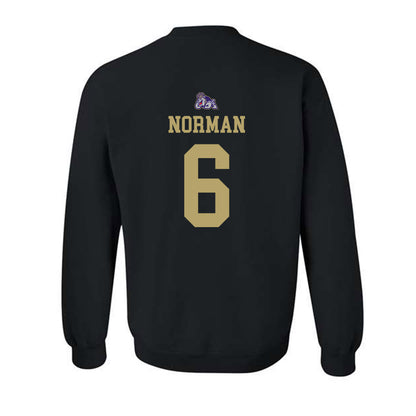 JMU - NCAA Women's Volleyball : Addie Norman - Replica Shersey Crewneck Sweatshirt-1