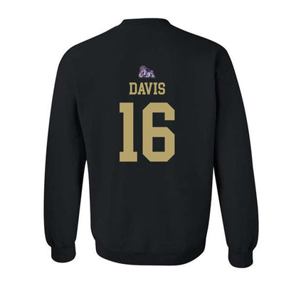 JMU - NCAA Women's Volleyball : Shelby Davis - Replica Shersey Crewneck Sweatshirt-1