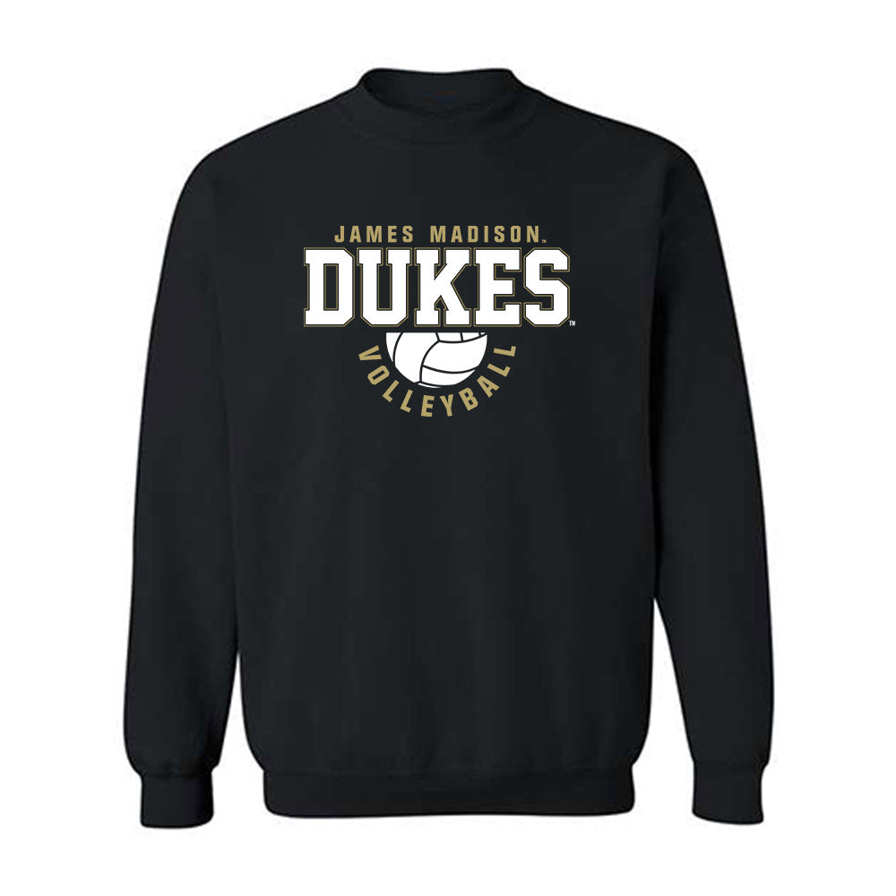 JMU - NCAA Women's Volleyball : Shelby Davis - Replica Shersey Crewneck Sweatshirt-0