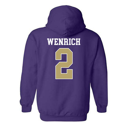 JMU - NCAA Women's Volleyball : Grace Wenrich - Hooded Sweatshirt-1