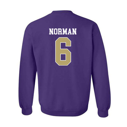 JMU - NCAA Women's Volleyball : Addie Norman - Crewneck Sweatshirt-1
