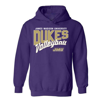 JMU - NCAA Women's Volleyball : Lindsey Large - Hooded Sweatshirt-0