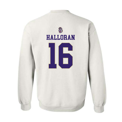 JMU - NCAA Men's Soccer : Smith Halloran - Replica Shersey Crewneck Sweatshirt-1