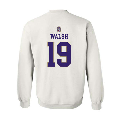 JMU - NCAA Men's Soccer : Ryan Walsh - Replica Shersey Crewneck Sweatshirt-1