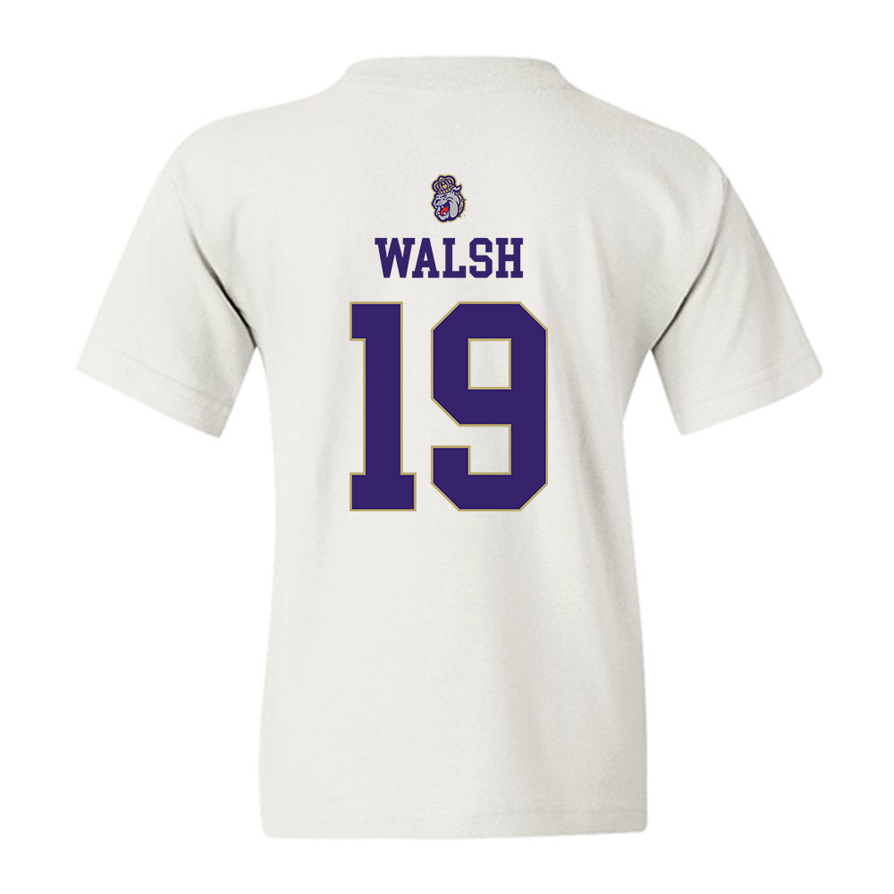 JMU - NCAA Men's Soccer : Ryan Walsh - Replica Shersey Youth T-Shirt-1