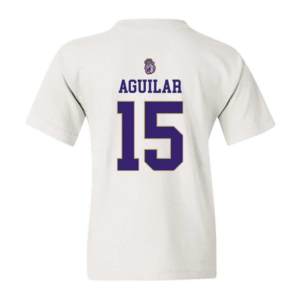 JMU - NCAA Men's Soccer : Jeffrey Aguilar - Replica Shersey Youth T-Shirt-1
