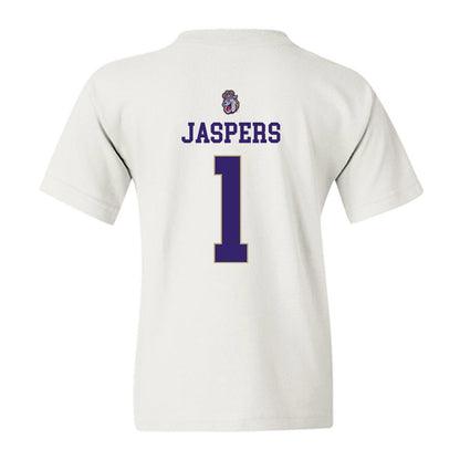 JMU - NCAA Men's Soccer : Erik Jaspers - Replica Shersey Youth T-Shirt-1