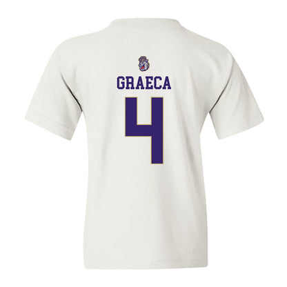 JMU - NCAA Women's Soccer : Emily Graeca - Replica Shersey Youth T-Shirt-1