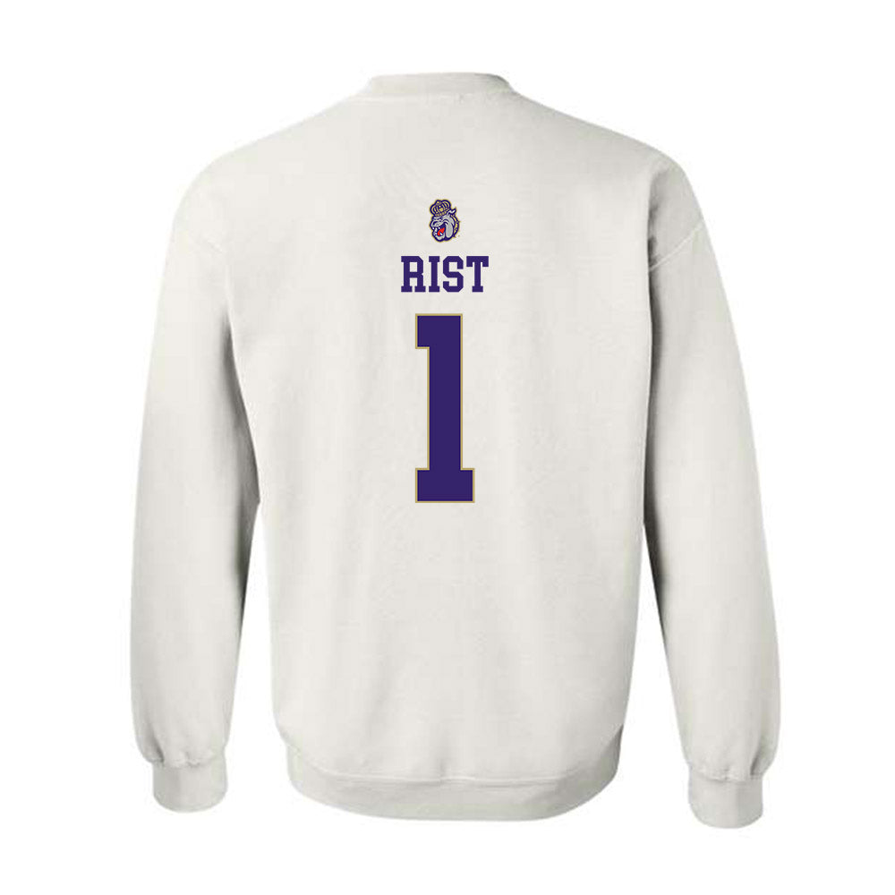 JMU - NCAA Women's Soccer : Kennedy Rist - Replica Shersey Crewneck Sweatshirt-1