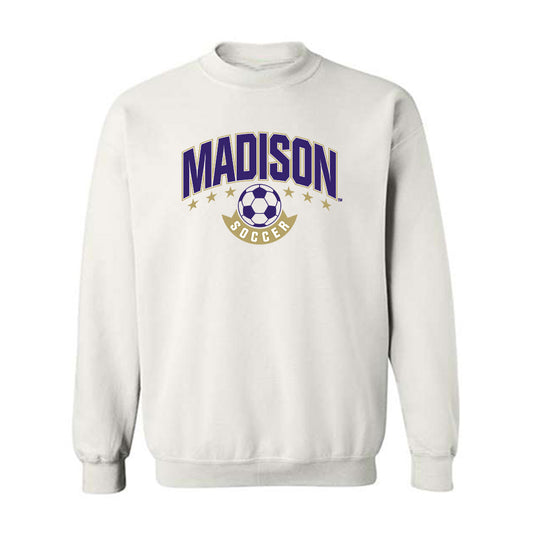 JMU - NCAA Men's Soccer : Tyler Miller - Replica Shersey Crewneck Sweatshirt-0