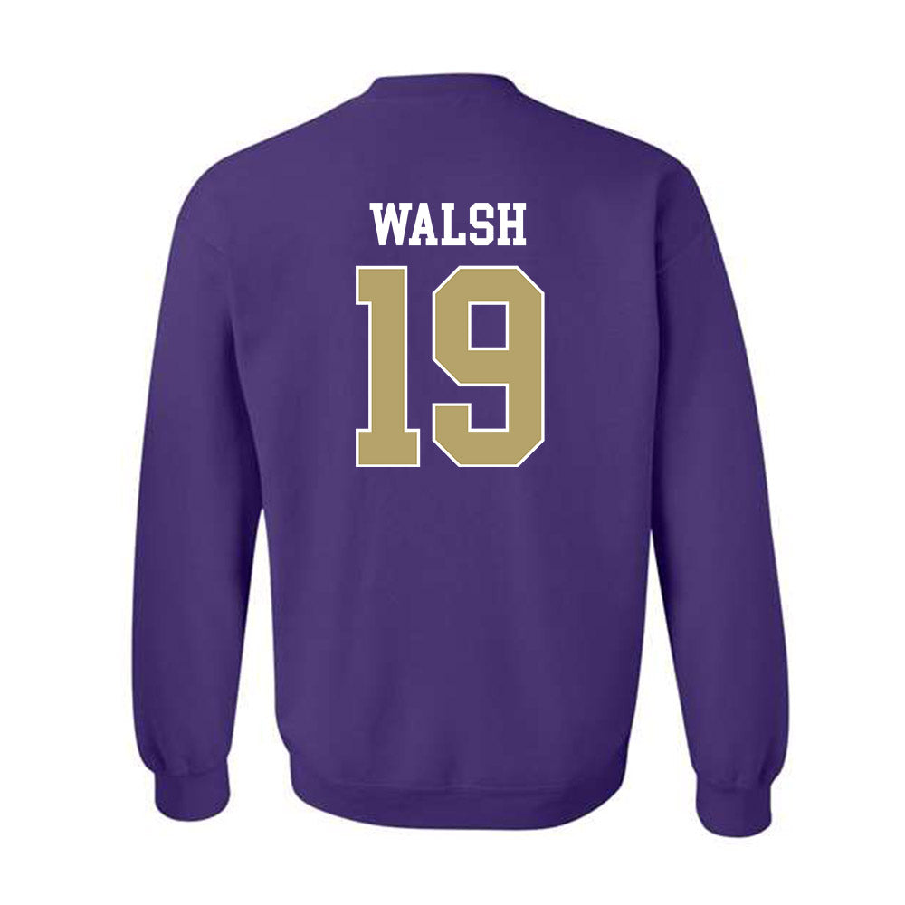 JMU - NCAA Men's Soccer : Ryan Walsh - Crewneck Sweatshirt-1
