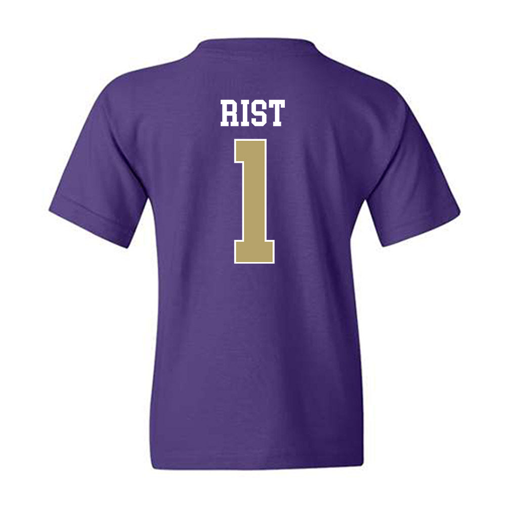 JMU - NCAA Women's Soccer : Kennedy Rist - Youth T-Shirt-1
