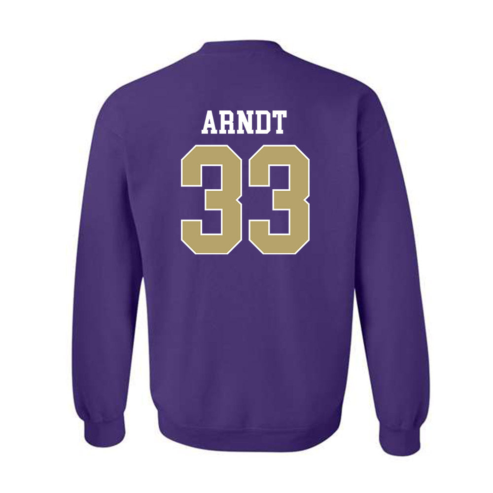 JMU - NCAA Women's Soccer : Aleigha Arndt - Crewneck Sweatshirt-1