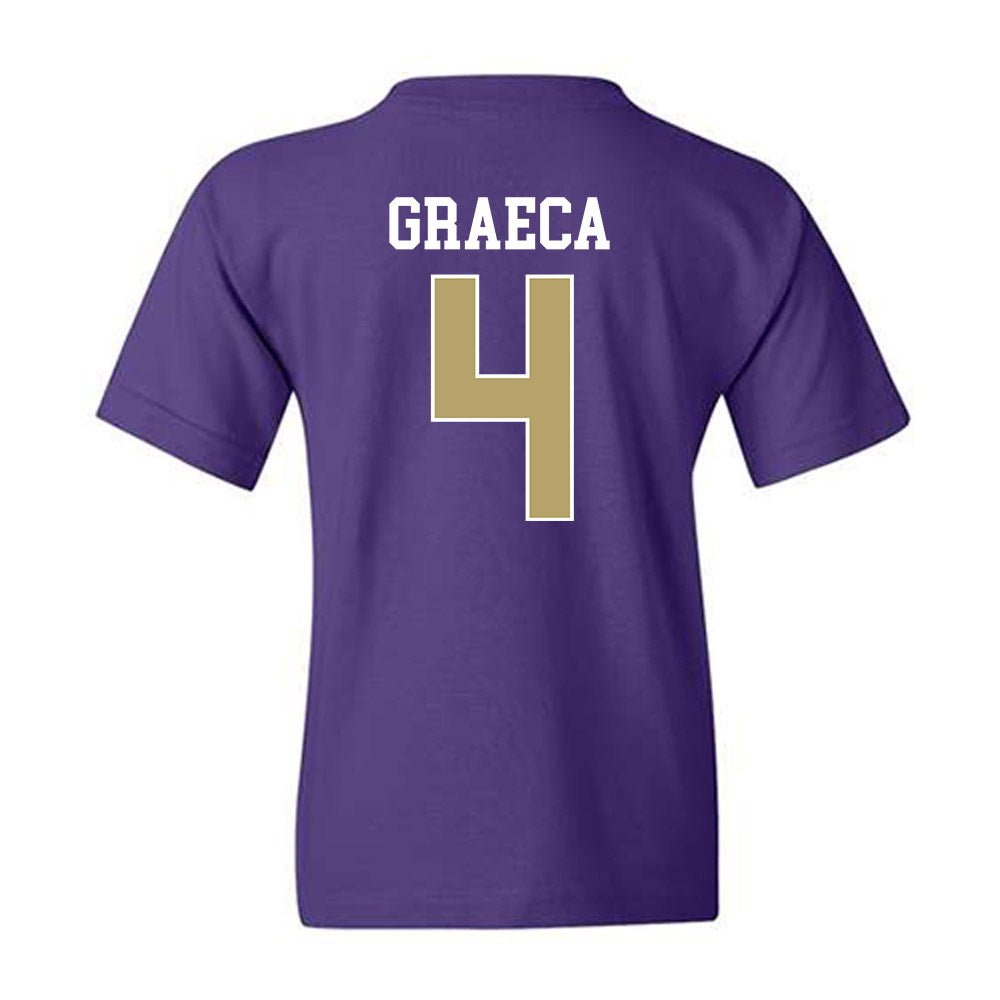 JMU - NCAA Women's Soccer : Emily Graeca - Youth T-Shirt-1