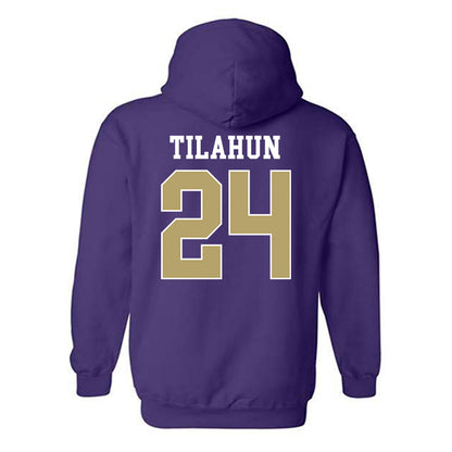 JMU - NCAA Men's Soccer : Henok Tilahun - Hooded Sweatshirt-1