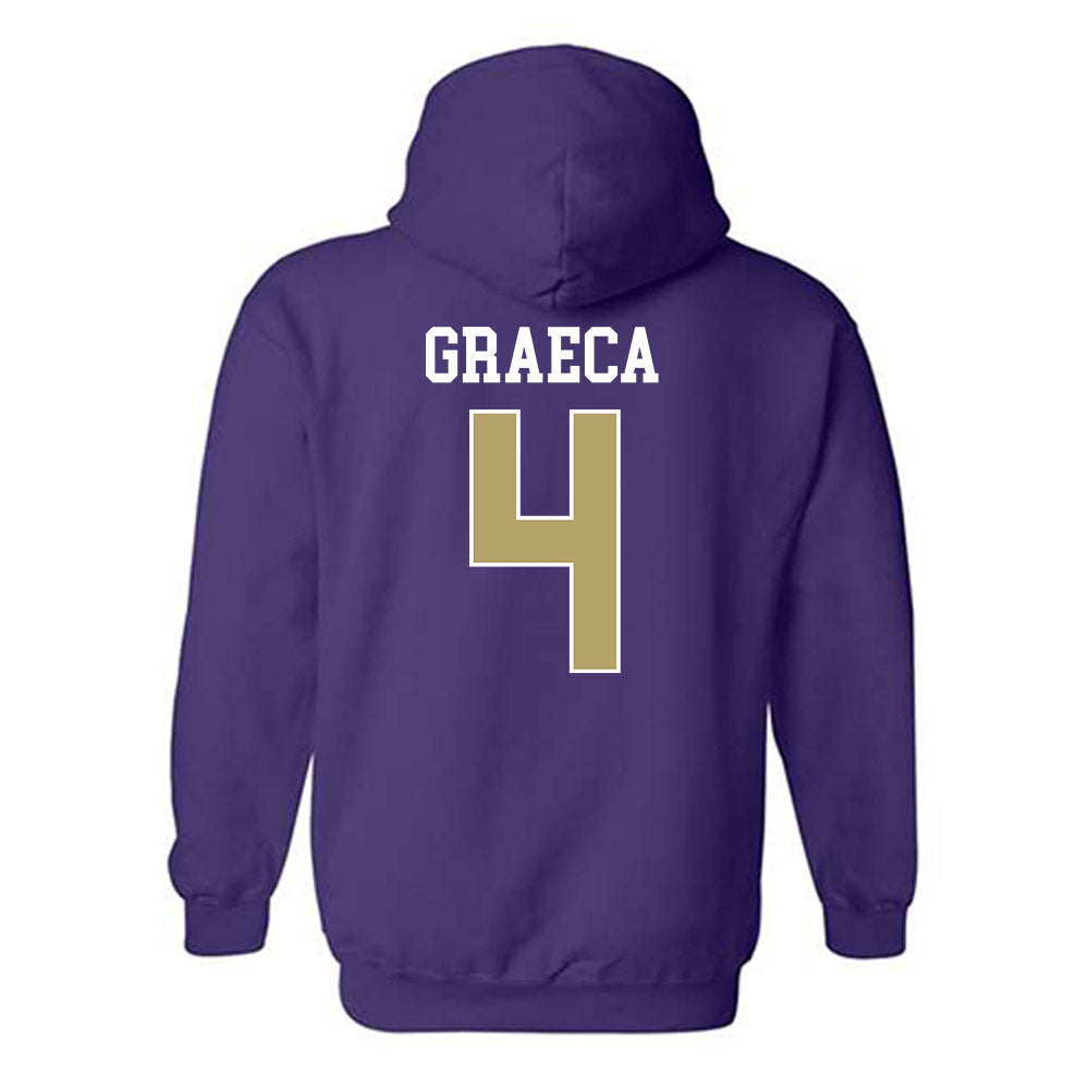 JMU - NCAA Women's Soccer : Emily Graeca - Hooded Sweatshirt-1