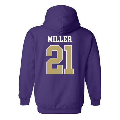 JMU - NCAA Men's Soccer : Tyler Miller - Hooded Sweatshirt-1