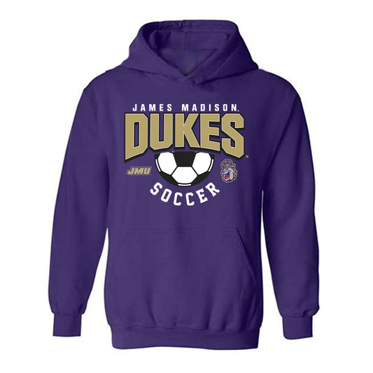 JMU - NCAA Women's Soccer : Emily Graeca - Hooded Sweatshirt-0