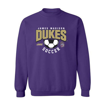JMU - NCAA Men's Soccer : Jeffrey Aguilar - Crewneck Sweatshirt-0