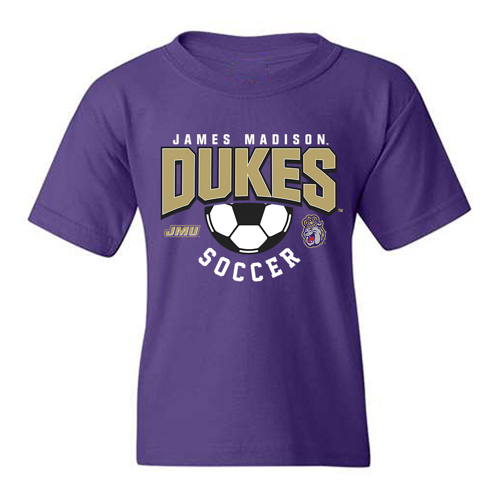 JMU - NCAA Women's Soccer : Kennedy Rist - Youth T-Shirt-0