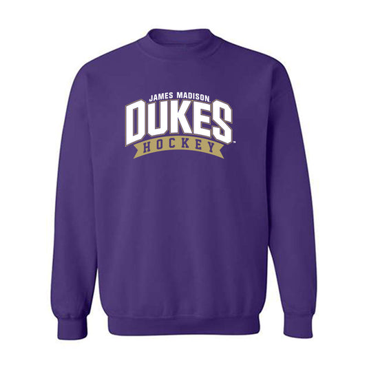 JMU - NCAA Women's Field Hockey : Mika Hilburger - Crewneck Sweatshirt-0
