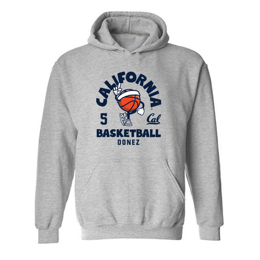 UC Berkeley - NCAA Women's Basketball : Lola Donez - Fashion Shersey Hooded Sweatshirt-0