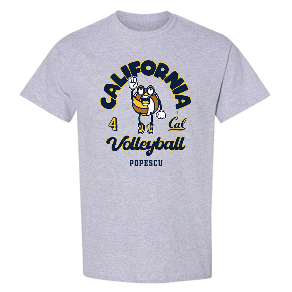 UC Berkeley - NCAA Women's Volleyball : Francesca Popescu - Fashion Shersey T-Shirt-0