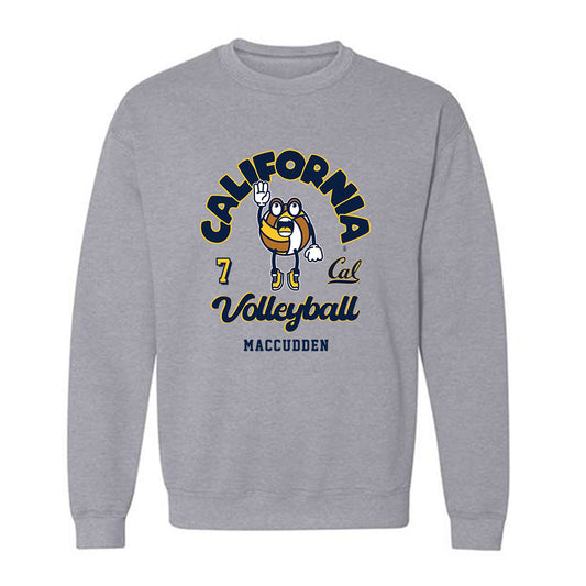 UC Berkeley - NCAA Women's Volleyball : Siena MacCudden - Fashion Shersey Crewneck Sweatshirt-0