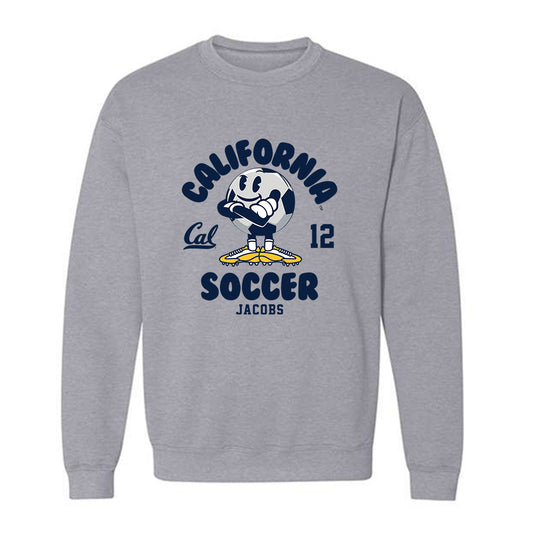 UC Berkeley - NCAA Men's Soccer : Adrian Jacobs - Fashion Shersey Crewneck Sweatshirt-0