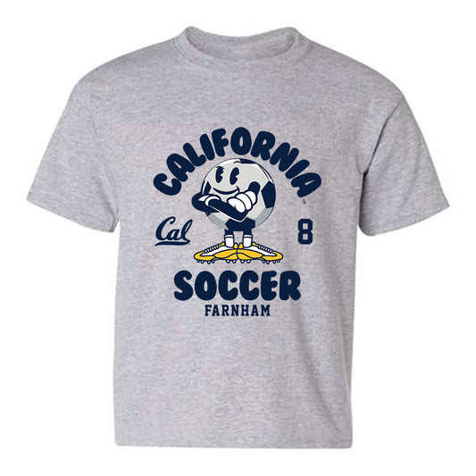 UC Berkeley - NCAA Women's Soccer : morgan farnham - Fashion Shersey Youth T-Shirt-0