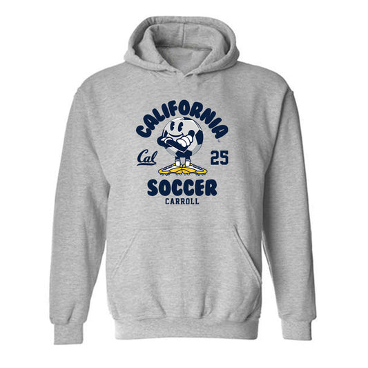 UC Berkeley - NCAA Women's Soccer : Campbell Carroll - Fashion Shersey Hooded Sweatshirt-0