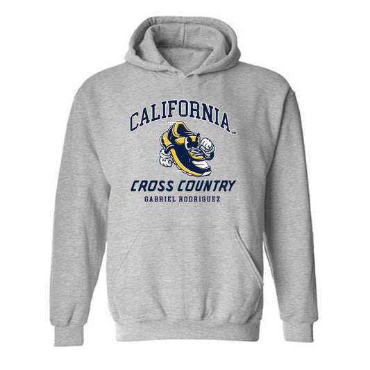 UC Berkeley - NCAA Men's Cross Country : Gabriel Rodriguez - Fashion Shersey Hooded Sweatshirt-0