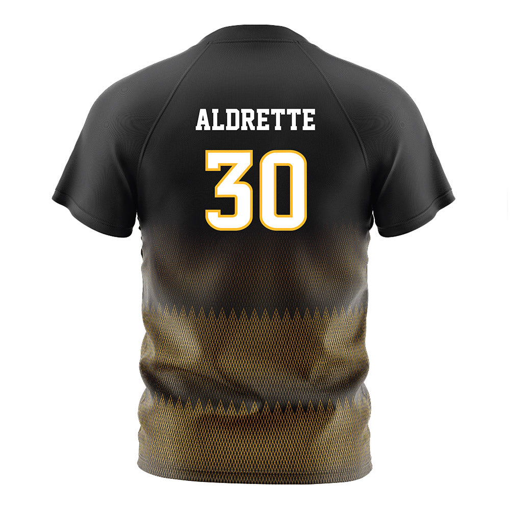 Southern Miss - NCAA Women's Soccer : Avery Aldrette - Black Soccer Jersey-1