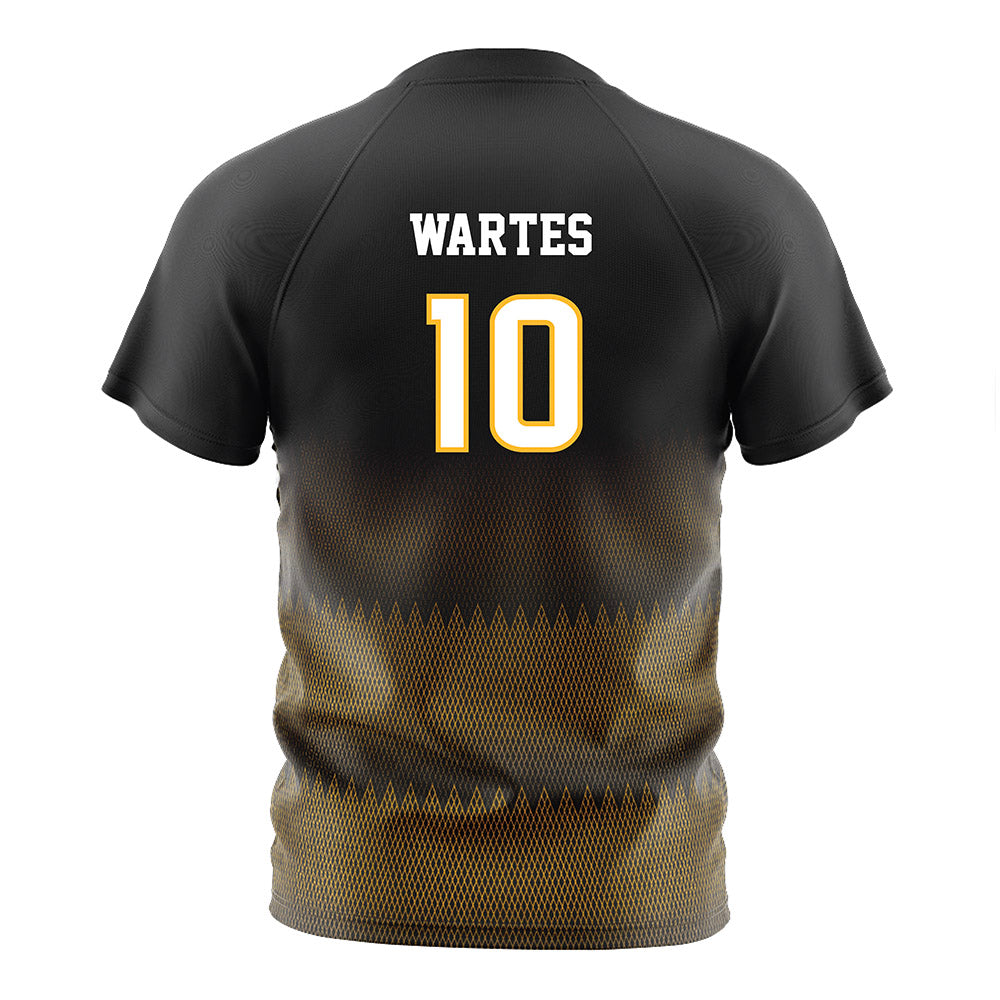 Southern Miss - NCAA Women's Soccer : Amelia Vail Wartes - Black Soccer Jersey-1